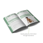 Open Cardiology book with a structured layout and illustrations