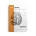A pocket-sized guidebook titled 'Pocket Neurology' by Compendium Medicine