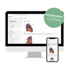 Laptop and phone screen with a preview of Cardiology and vascular medicine