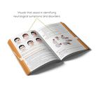 Open Neurology book with visuals to identify neurological symptoms and disorders