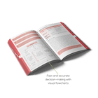 Open OB-GYN book with visual flowcharts for fast and accurate decision-making