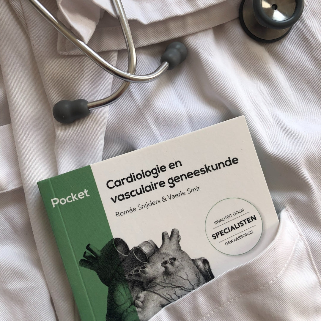 The first Compendium Geneeskunde pocket book about Cardiology and vascular medicine