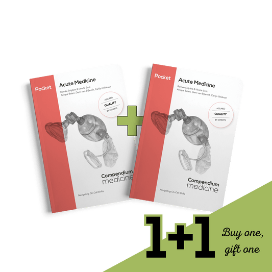 Two medical books on Acute Medicine with a discount: buy one, gift one