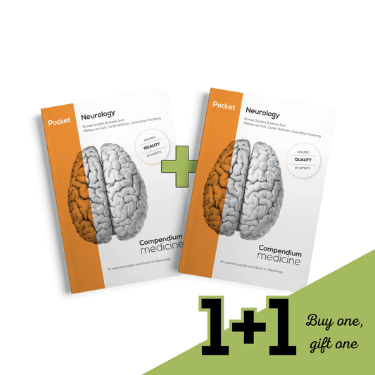 Two medical books on Neurology with a discount: buy one, gift one