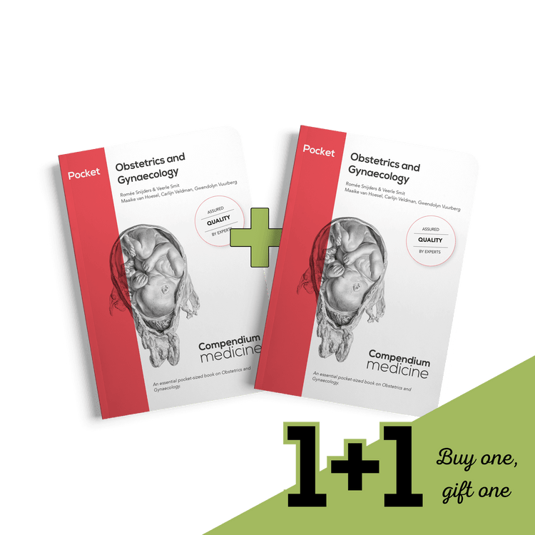 Two medical books on Obstetrics and Gynaecology with a discount: buy one, gift one