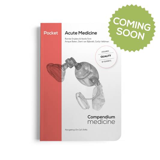 Compendium Medicine pocket Acute Medicine waitlist coming soon front mock-up