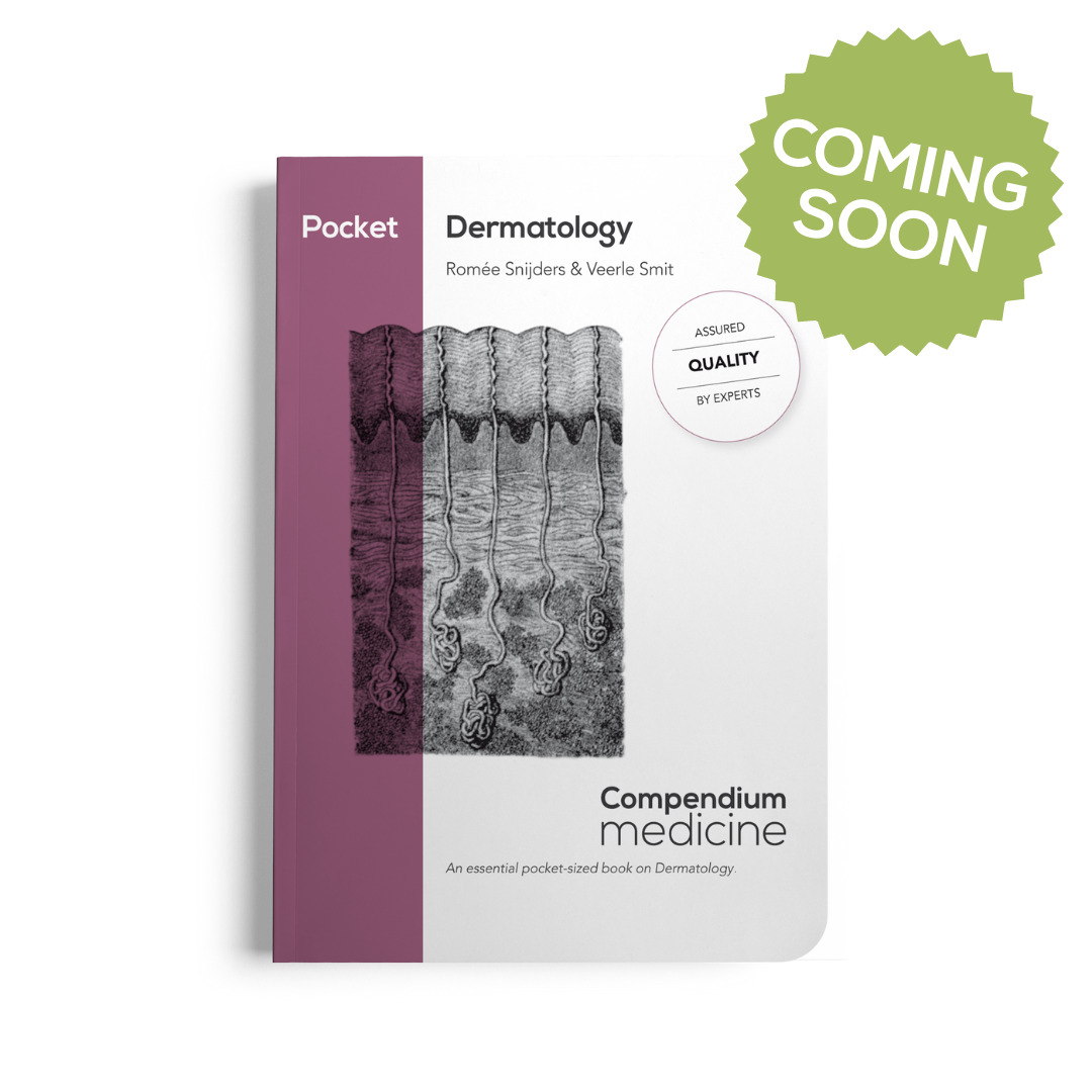 Compendium Medicine pocket Dermatology waiting list mockup