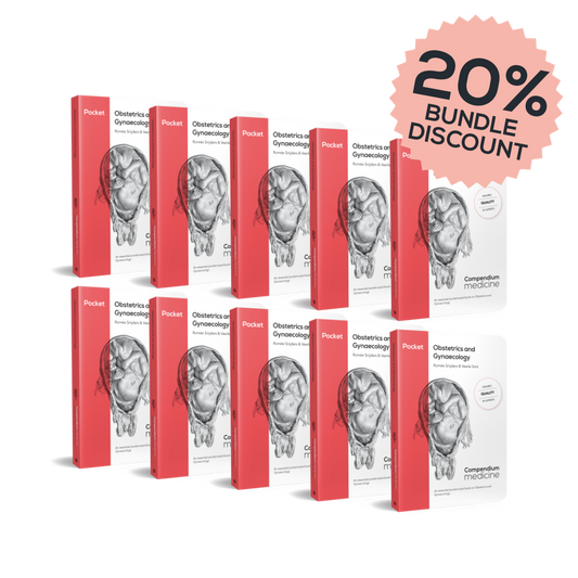 Compendium Medicine pocket Obstetrics and Gynaecology bundle of 10