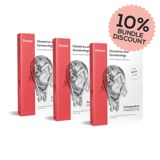 Compendium Medicine pocket Obstetrics and Gynaecology bundle of 3