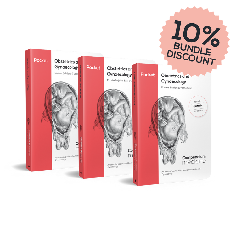 Compendium Medicine pocket Obstetrics and Gynaecology bundle of 3