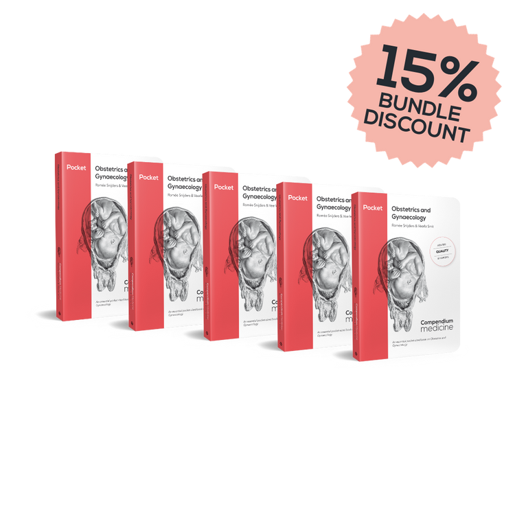 Compendium Medicine pocket Obstetrics and Gynaecology bundle of 5