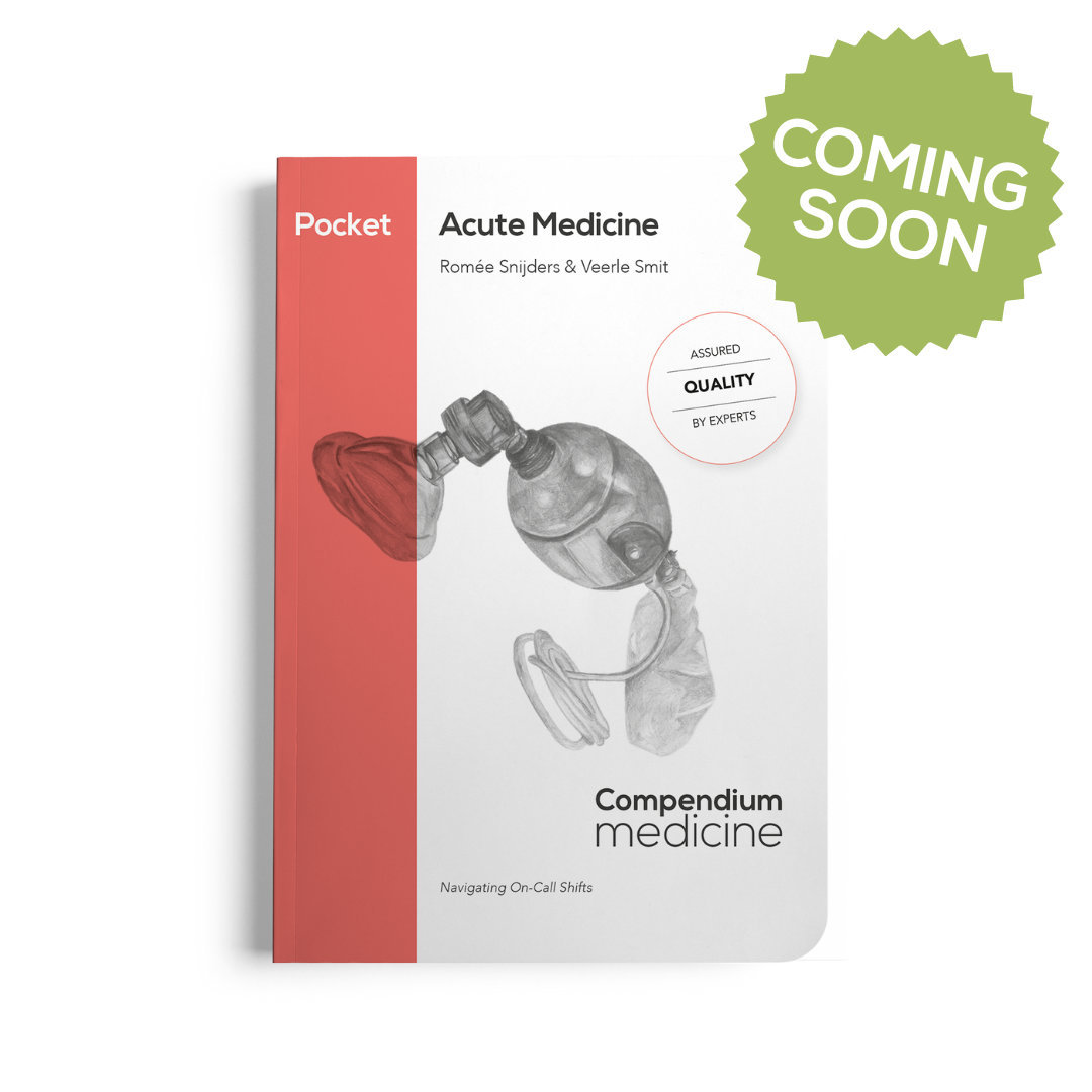 Compendium Medicine pocket Acute Medicine waitlist coming soon front mock-up