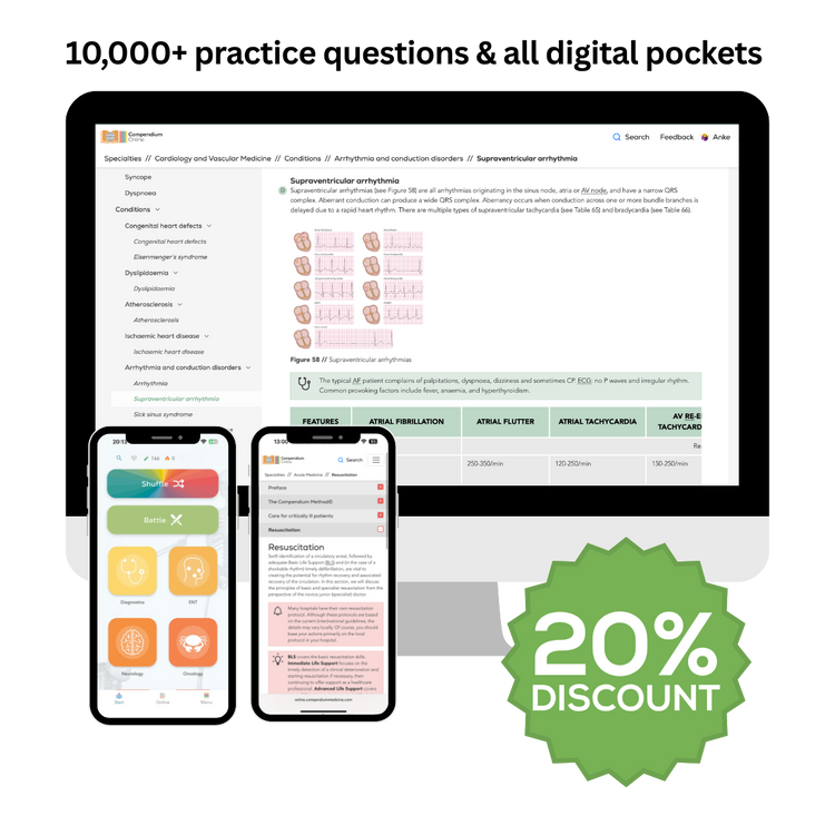 Compendium Plus: all-in-one medical learning subscription