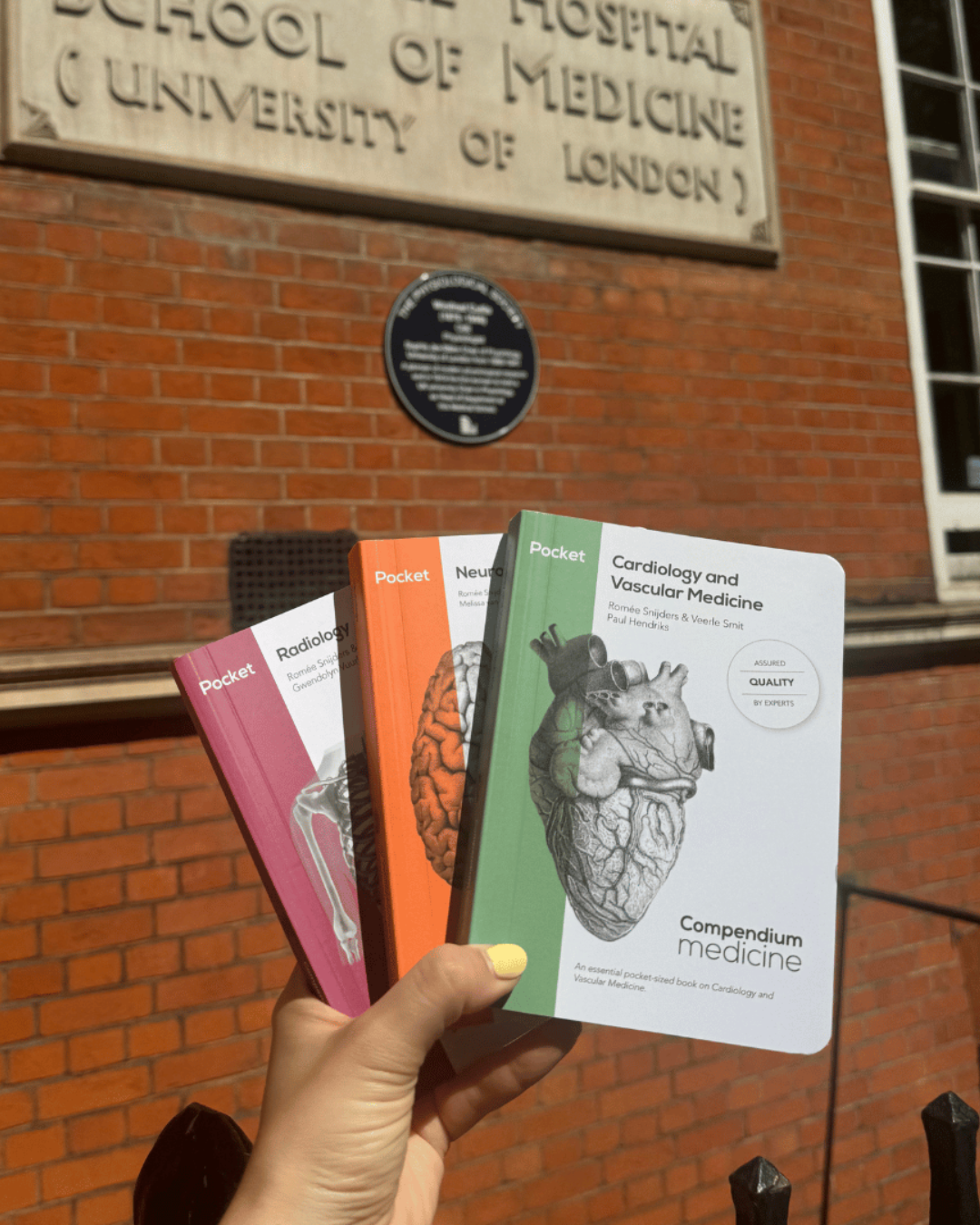 Pockets Radiology, Neurology and Cardiology at the University of London
