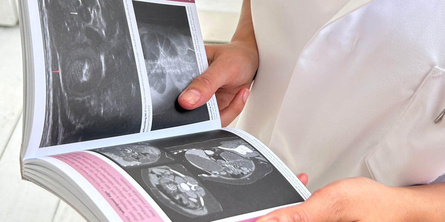 Inside view of the Radiology guide: radiological images 